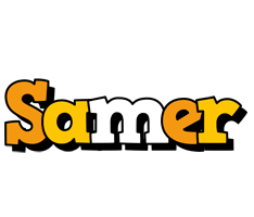 Samer cartoon logo