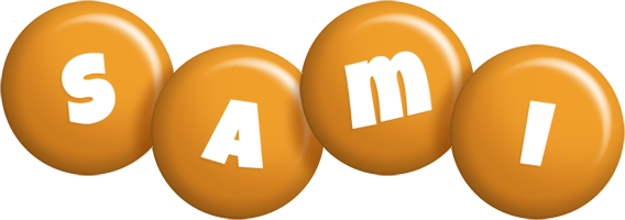 Sami candy-orange logo