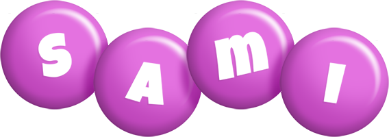 Sami candy-purple logo