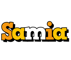 Samia cartoon logo