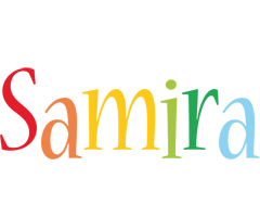 Samira birthday logo