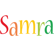 Samra birthday logo