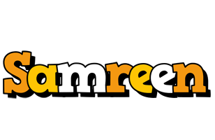 Samreen cartoon logo