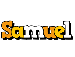 Samuel cartoon logo
