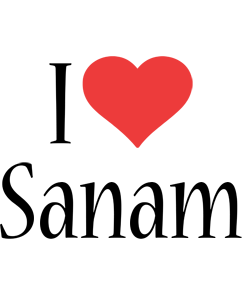 Sanam i-love logo