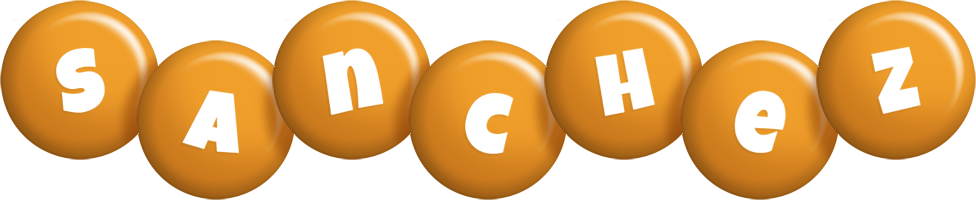 Sanchez candy-orange logo