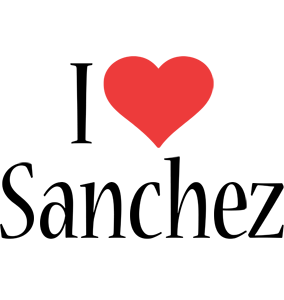 Sanchez i-love logo