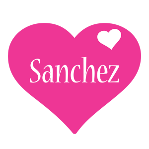 Sanchez love-heart logo