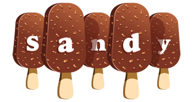 Sandy pinup logo