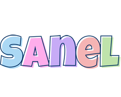 Sanel pastel logo