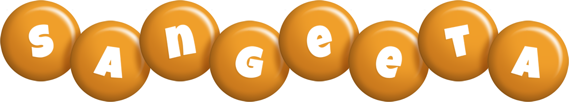 Sangeeta candy-orange logo