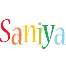 Saniya birthday logo