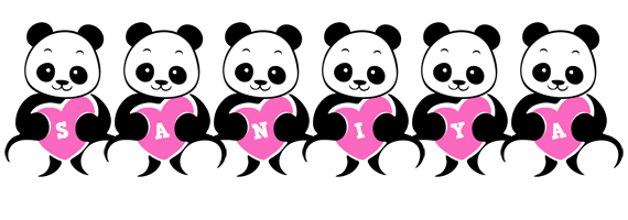 Saniya love-panda logo