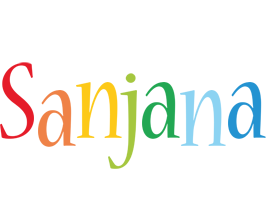 Sanjana birthday logo