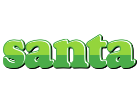 Santa apple logo