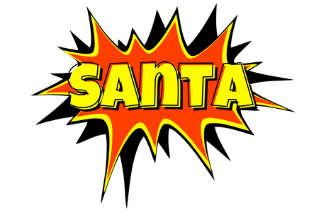 Santa bazinga logo
