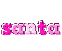Santa hello logo