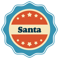 Santa labels logo
