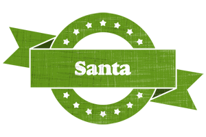 Santa natural logo