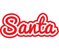 Santa sunshine logo