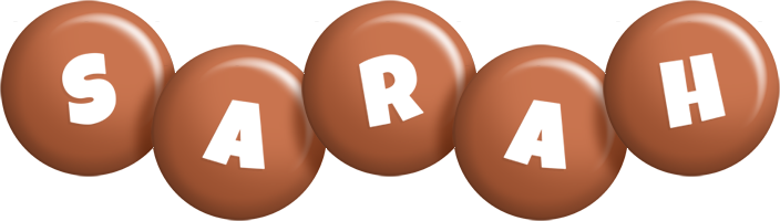 Sarah candy-brown logo
