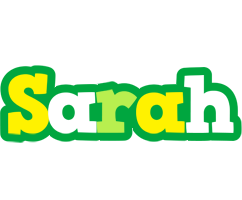Sarah soccer logo