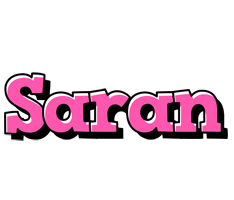 Saran girlish logo