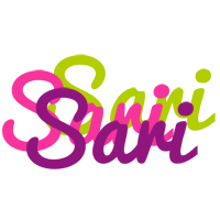 Sari flowers logo