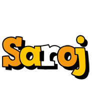 Saroj cartoon logo