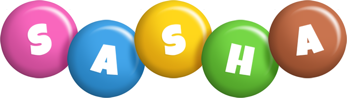 Sasha candy logo