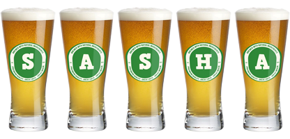 Sasha lager logo