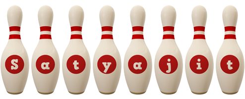 Satyajit bowling-pin logo