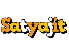 Satyajit cartoon logo