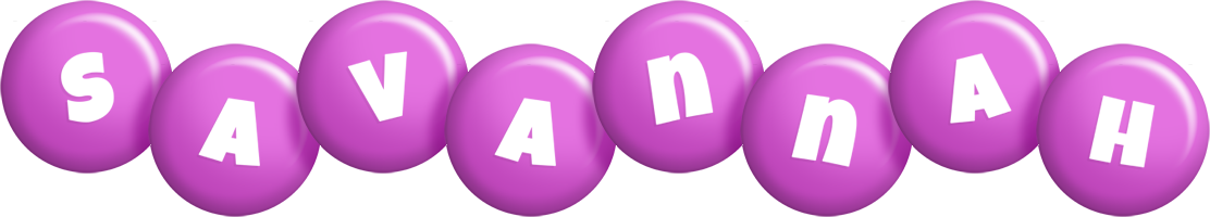 Savannah candy-purple logo