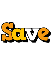 Save cartoon logo