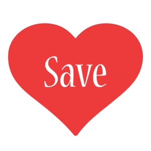 Save love logo
