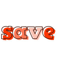 Save paint logo