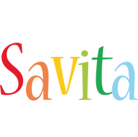 Savita birthday logo