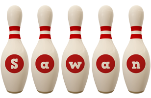 Sawan bowling-pin logo