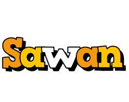 Sawan cartoon logo