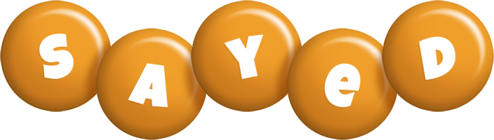 Sayed candy-orange logo