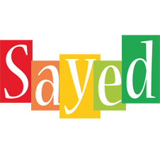Sayed colors logo