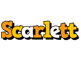 Scarlett cartoon logo
