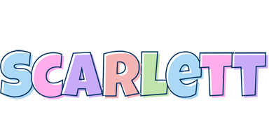 Scarlett pastel logo
