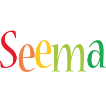 Seema birthday logo