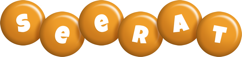 Seerat candy-orange logo