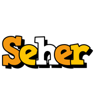 Seher cartoon logo