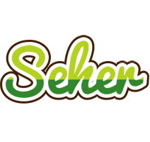 Seher golfing logo