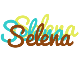 Selena cupcake logo
