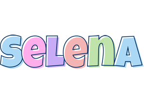 Selena pastel logo